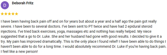 Chiropractic Galesburg IL Deborah Fritz Testimonial Chiropractic Galesburg IL Deborah Fritz Testimonial