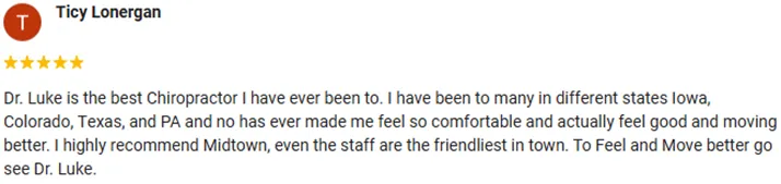 Chiropractic Galesburg IL Ticy Lonergan Testimonial Chiropractic Galesburg IL Ticy Lonergan Testimonial